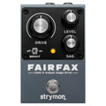 Strymon Fairfax Class A drive pedal — gray enclosure, black control panel