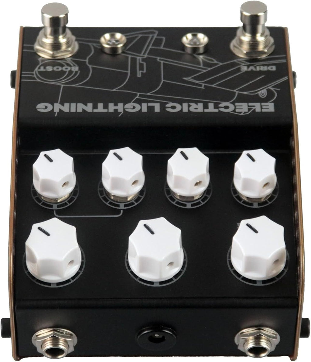 New ThorpyFx Electric Lightning Chris Buck Signature Valve Overdrive Pedal