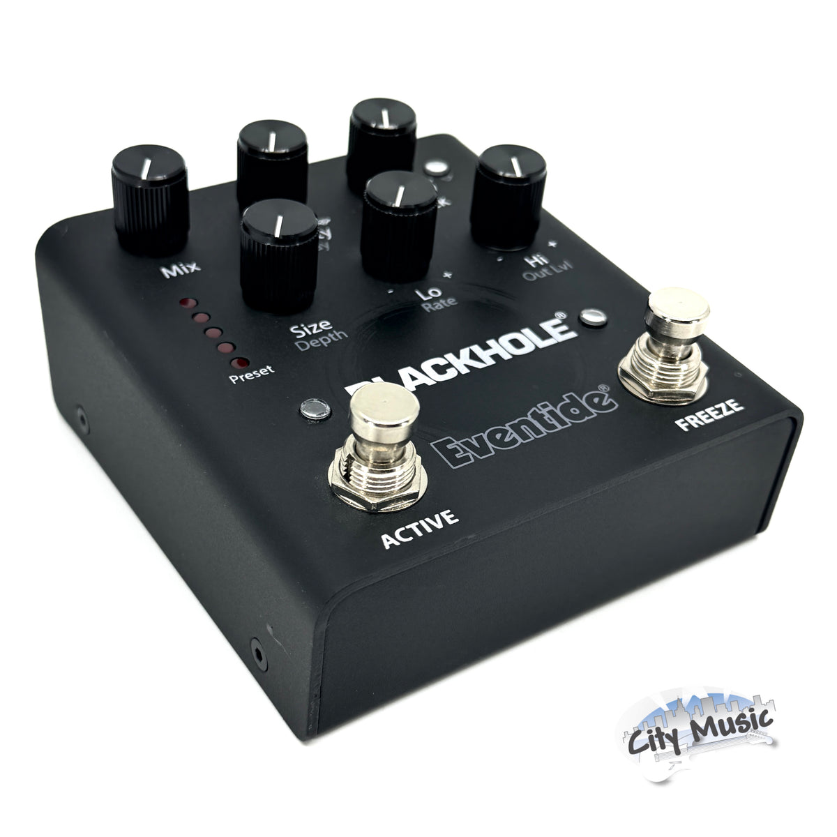 Used Eventide Blackhole Otherworldly Reverb Guitar Effects Pedal ♪