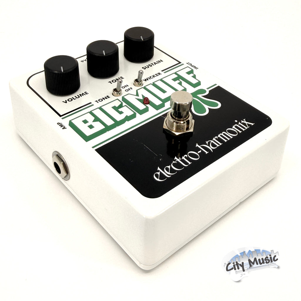 Used Electro-Harmonix EHX Big Muff Pi w/ Tone Wicker Guitar Effects Pedal ♪
