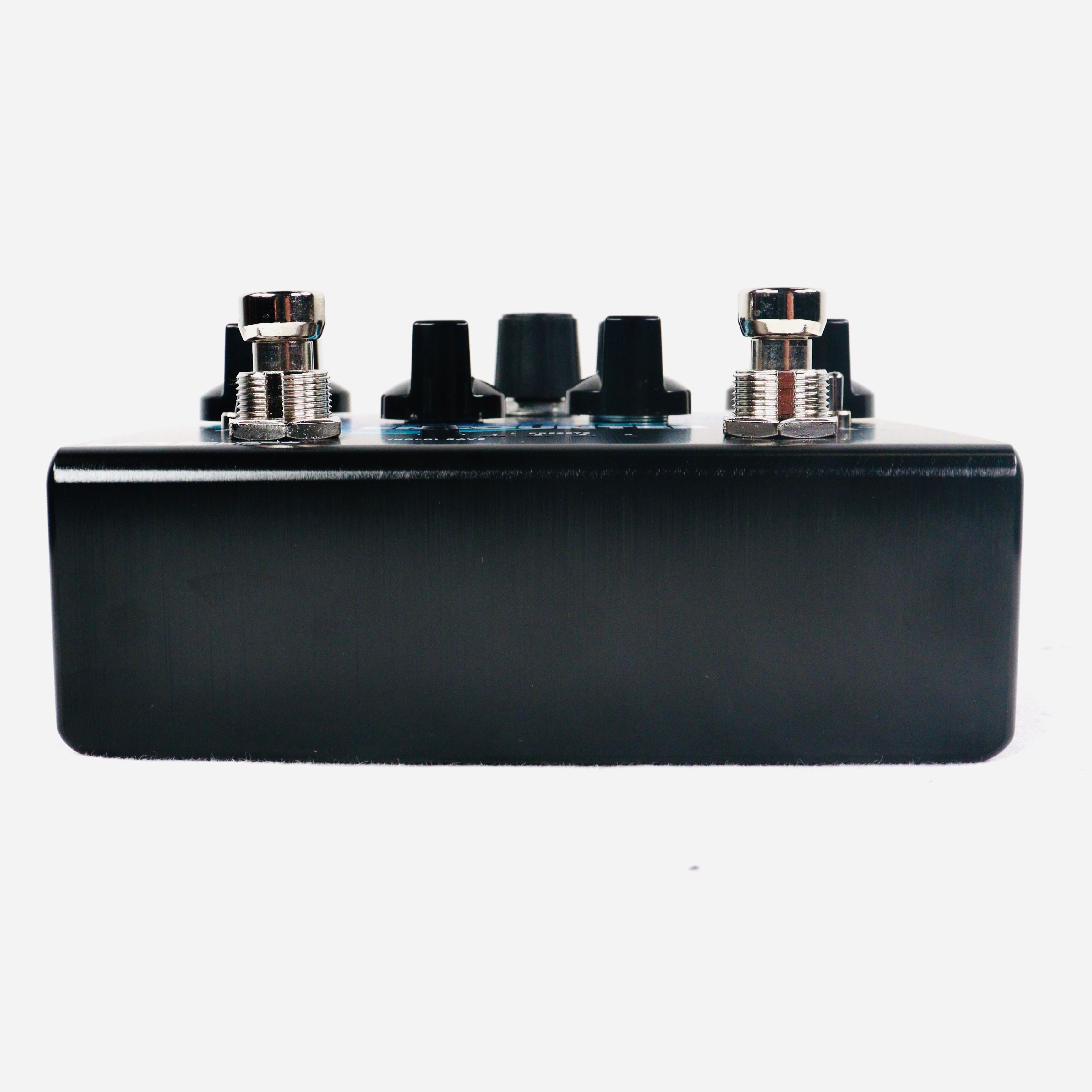 Source Audio Encounter delay reverb pedal — footswitch detail