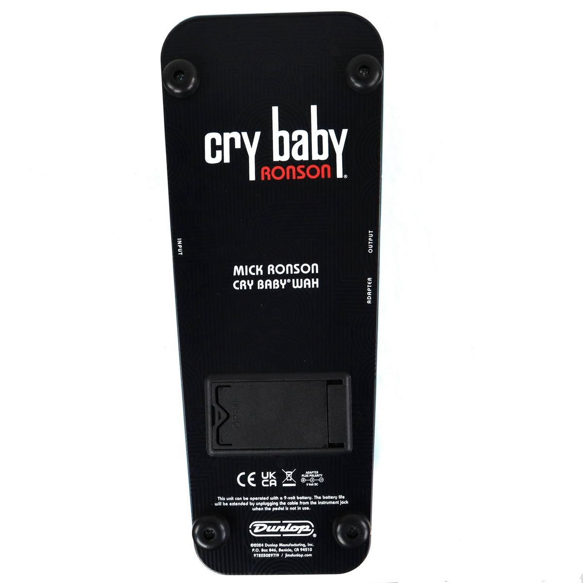 Used Dunlop MR95LTD Mick Ronson Cry Baby Wah Guitar Effects Pedal