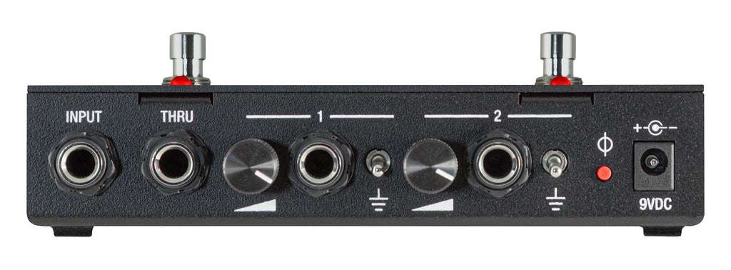 New Voodoo Lab Amp Selector ABY Dual Output Switch/Blend Guitar Pedal