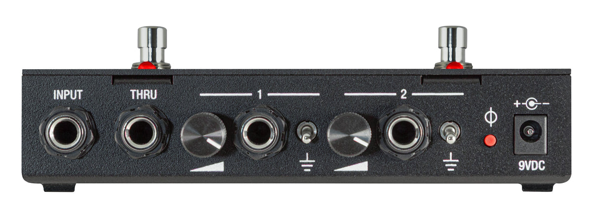 New Voodoo Lab Amp Selector ABY Dual Output Switch/Blend Guitar Pedal