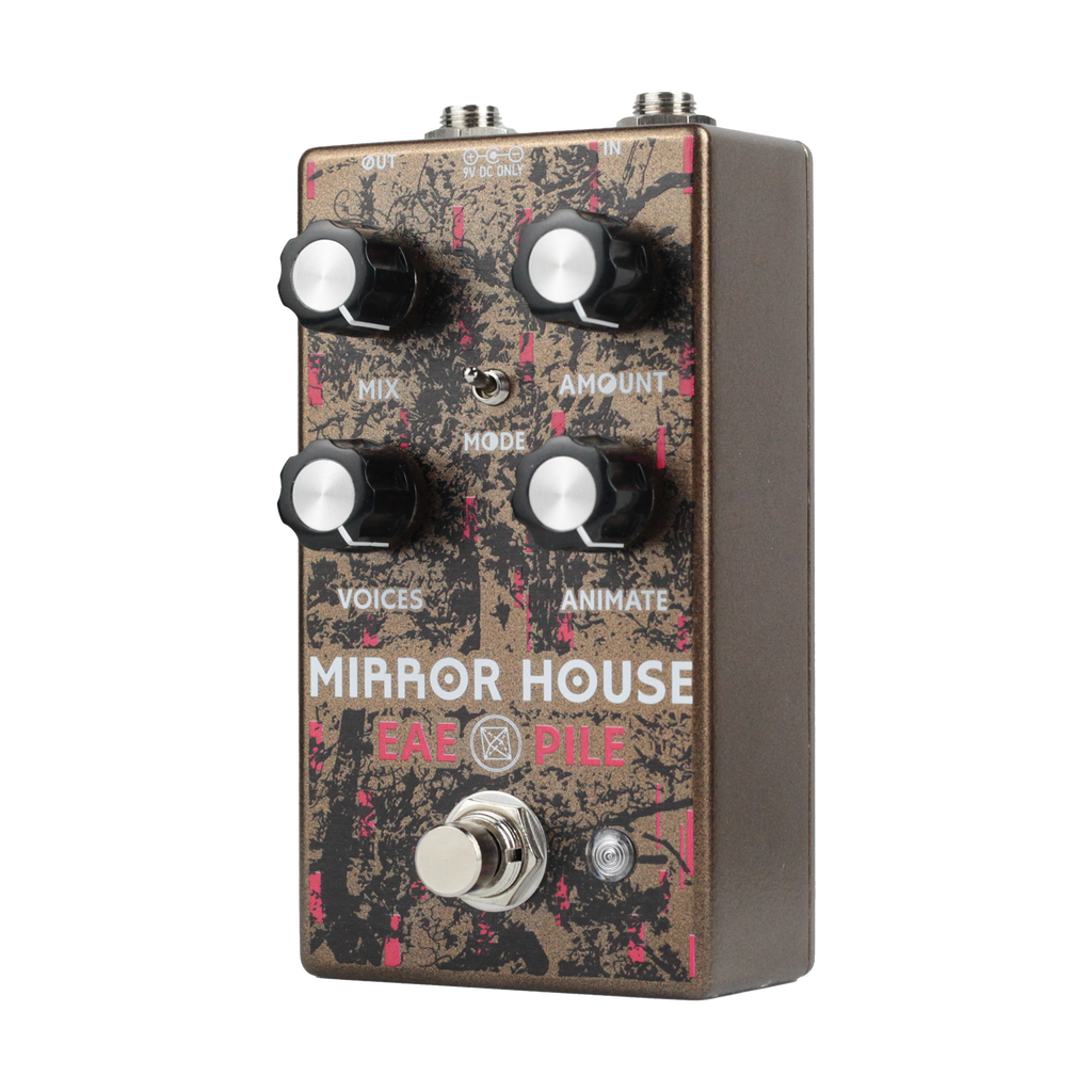 New Electronic Audio Experiments Mirror House V2 Pitch Shifting Modulator Pedal