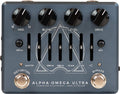 Darkglass Alpha Omega Ultra V2 bass preamp — front view, gray enclosure with EQ sliders