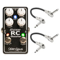 Xotic Effects Bass RC Booster V2 clean boost bass pedal with two included patch cables