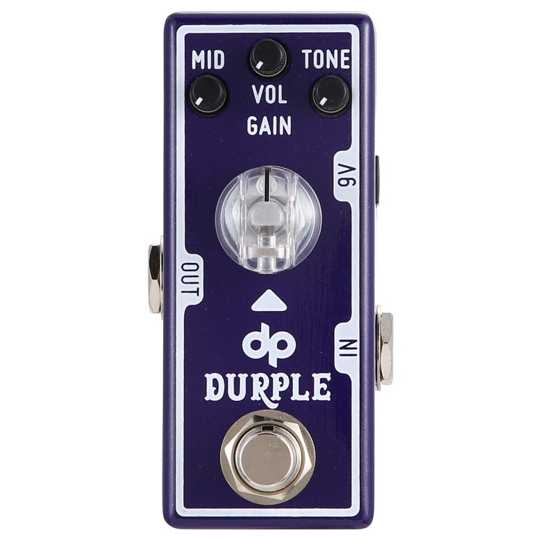 New Tone City Durple Danish Pete Honore Signature Overdrive Guitar Effects Pedal