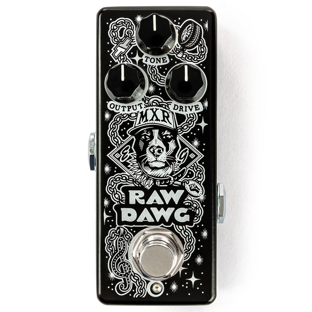 New Dunlop MXR EG74 Raw Dawg Eric Gales Signature Overdrive Guitar Effects Pedal - black mini housing