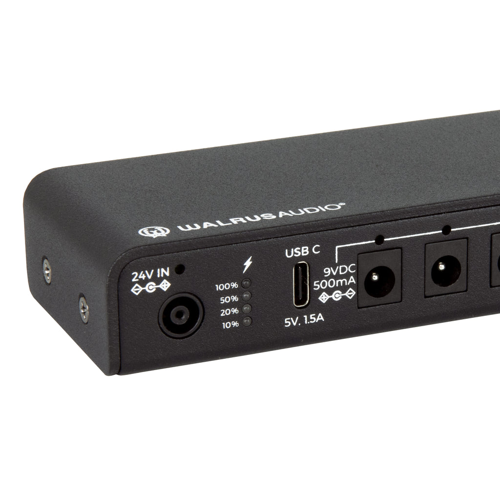 New Walrus Audio Canvas Power HP+ Plus DC Isolated Guitar Pedal Power Supply