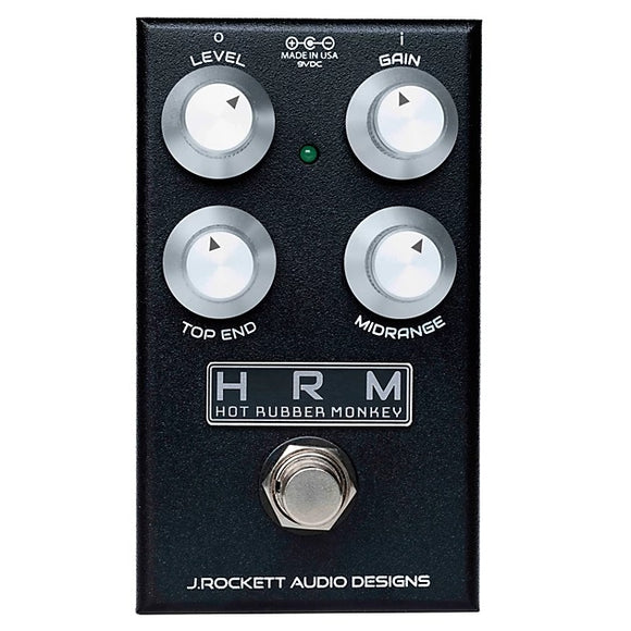 New J Rockett Hot Rubber Monkey HRM V2 Overdrive Guitar Effects Pedal