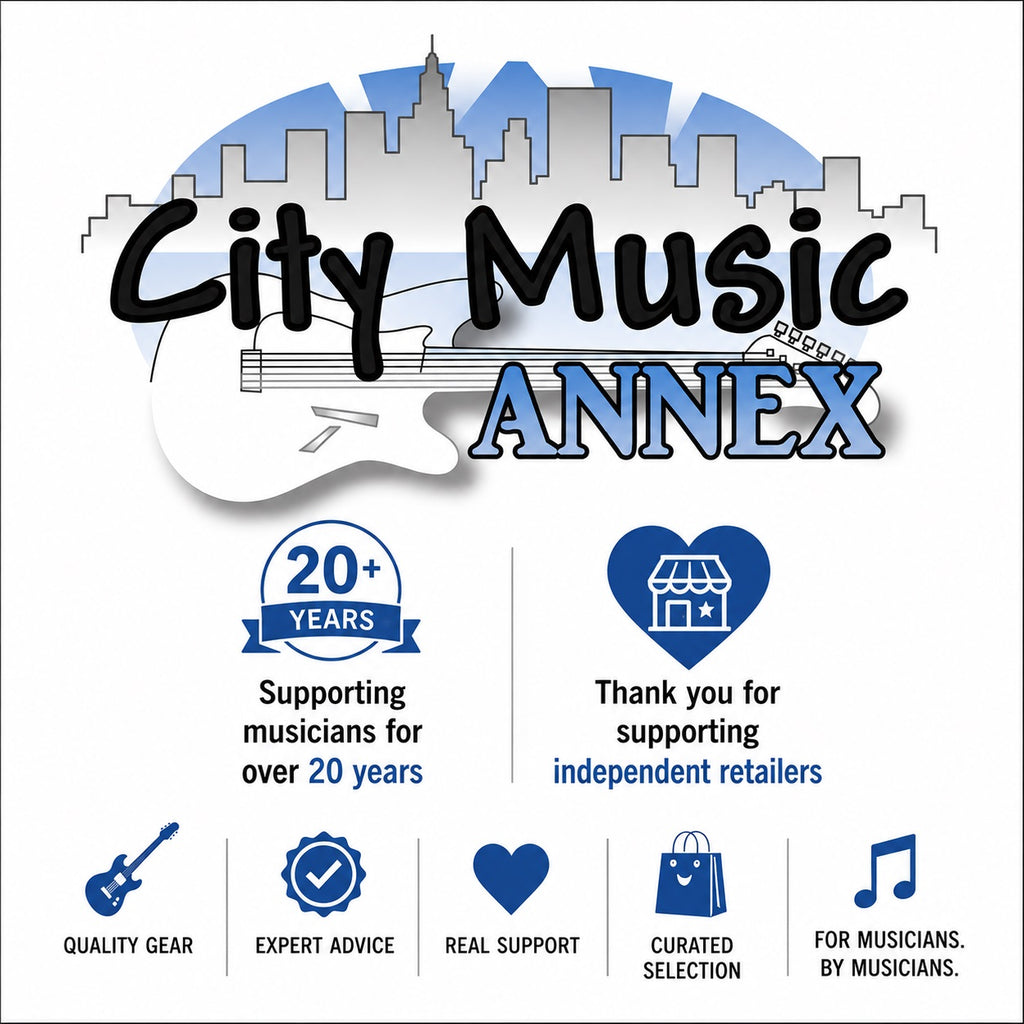 City Music Annex independent retailer badge