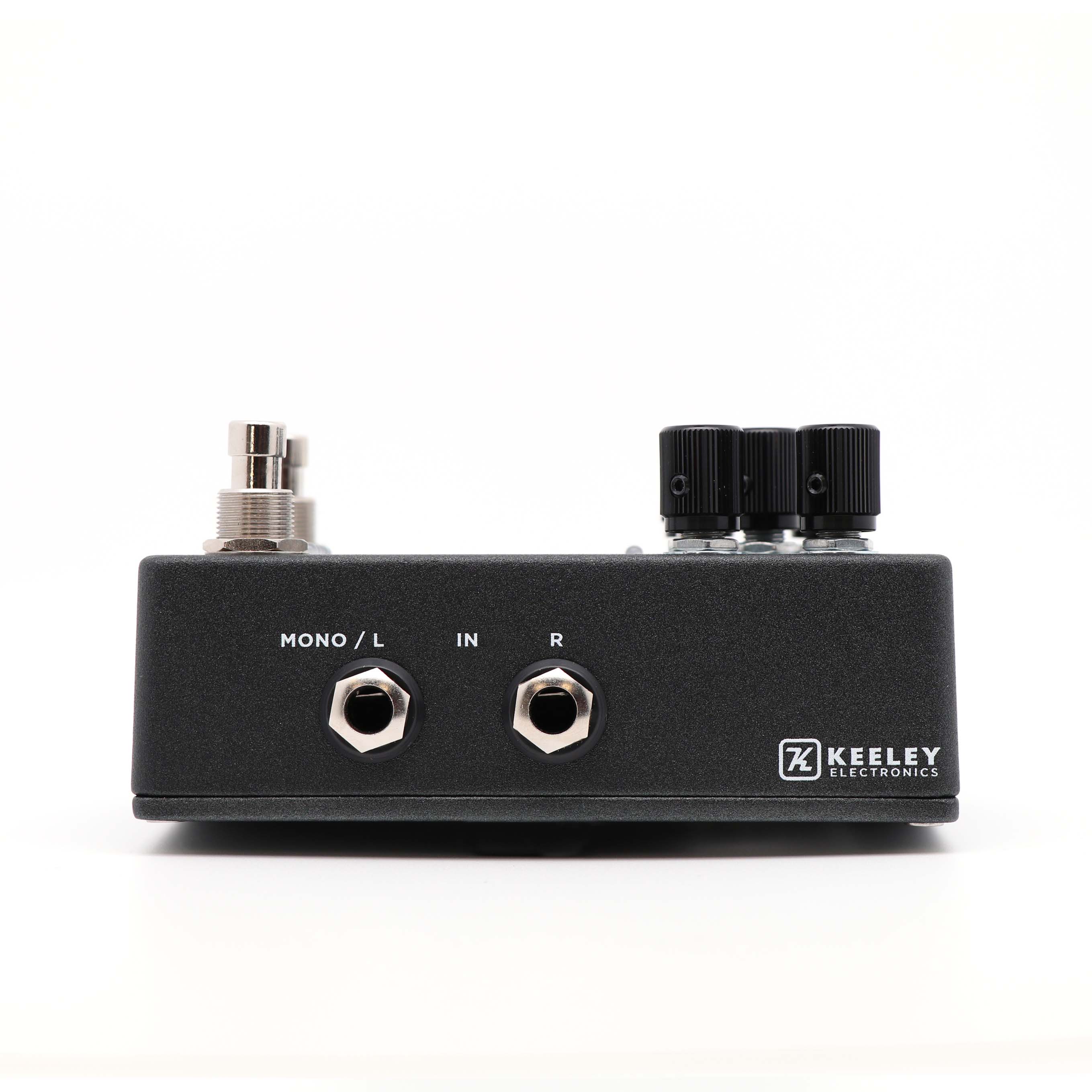 Keeley HALO Andy Timmons dual echo delay pedal - input jacks