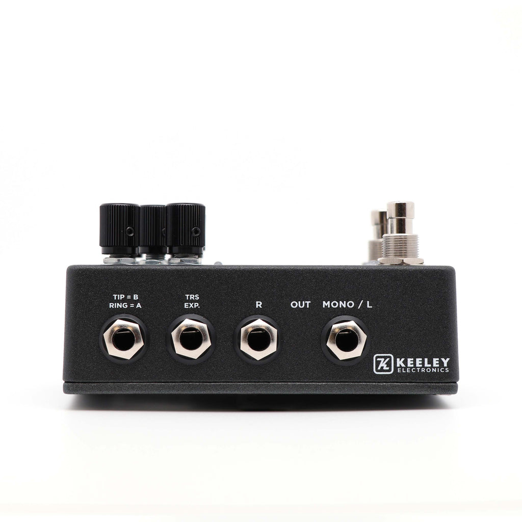 Keeley HALO Andy Timmons dual echo delay pedal - output jacks