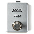 MXR M199 Tap Tempo footswitch — silver enclosure with single footswitch