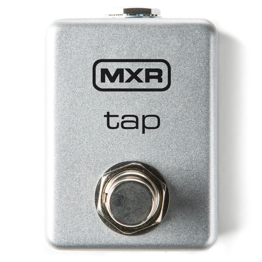 MXR M199 Tap Tempo footswitch — silver enclosure with single footswitch