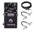 MXR M300 Reverb pedal in black with included power supply and cables