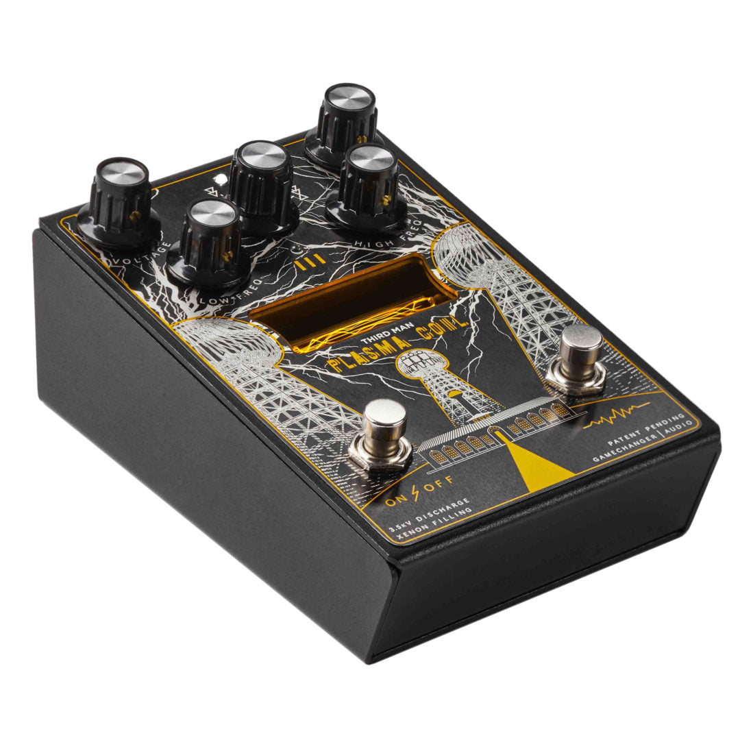 Gamechanger Audio Plasma Coil distortion pedal second angled view