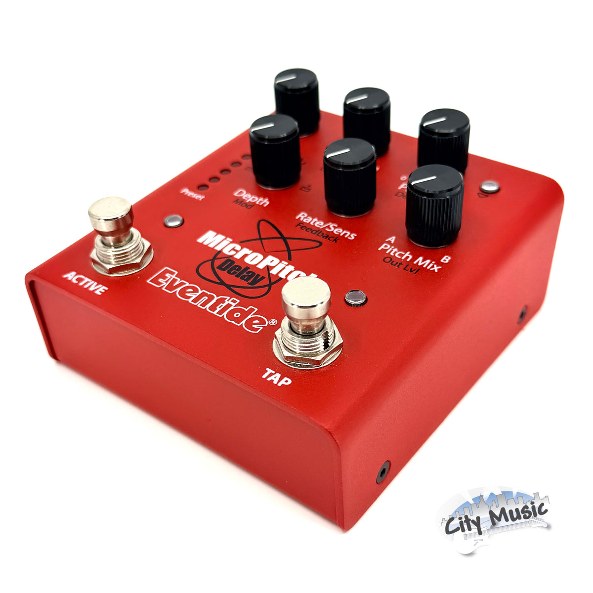Used Eventide MicroPitch Delay Pitch Shifter Guitar Effects Pedal ♪
