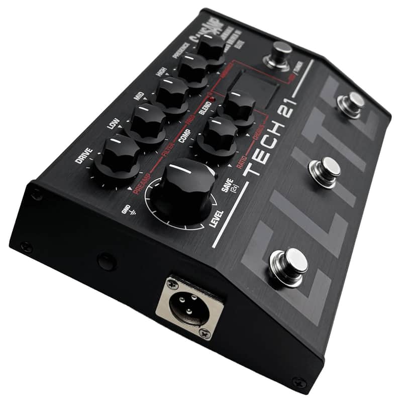 New Tech 21 SansAmp Programmable Bass Driver DI ELITE Guitar Effects Pedal