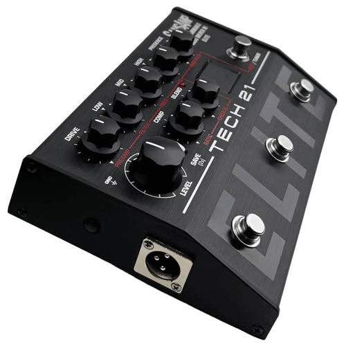 New Tech 21 SansAmp Programmable Bass Driver DI ELITE Guitar Effects Pedal