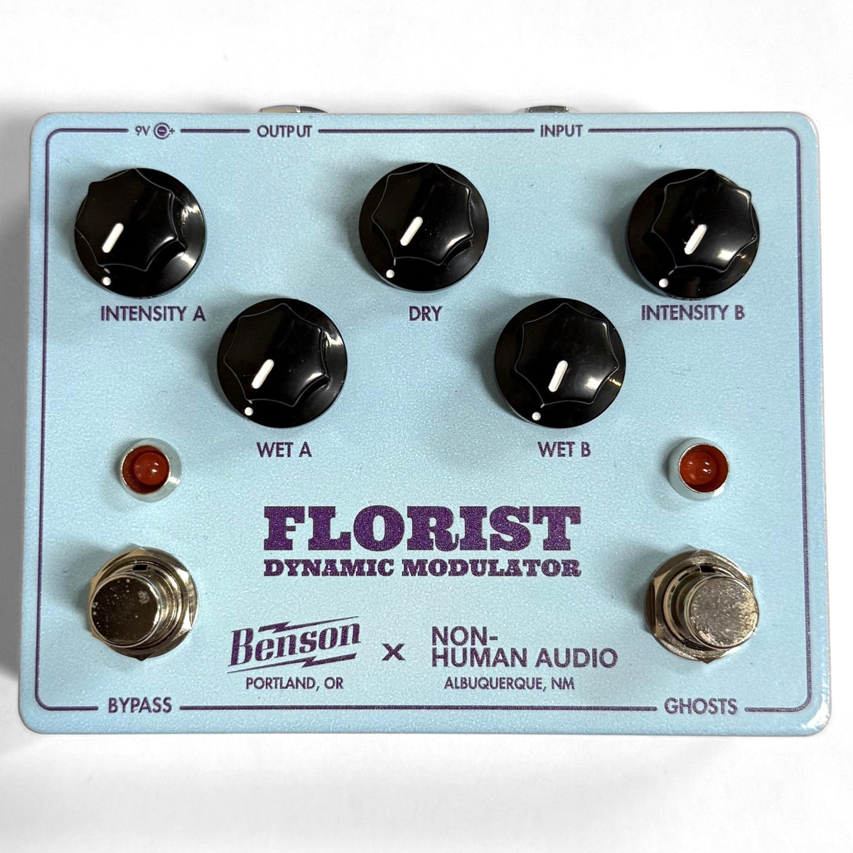 New Benson x Non-Human Audio Florist Dynamic Modulator Guitar Effects Pedal