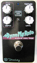 Keeley Dyno My Roto tri-chorus rotary flanger pedal — black, top view