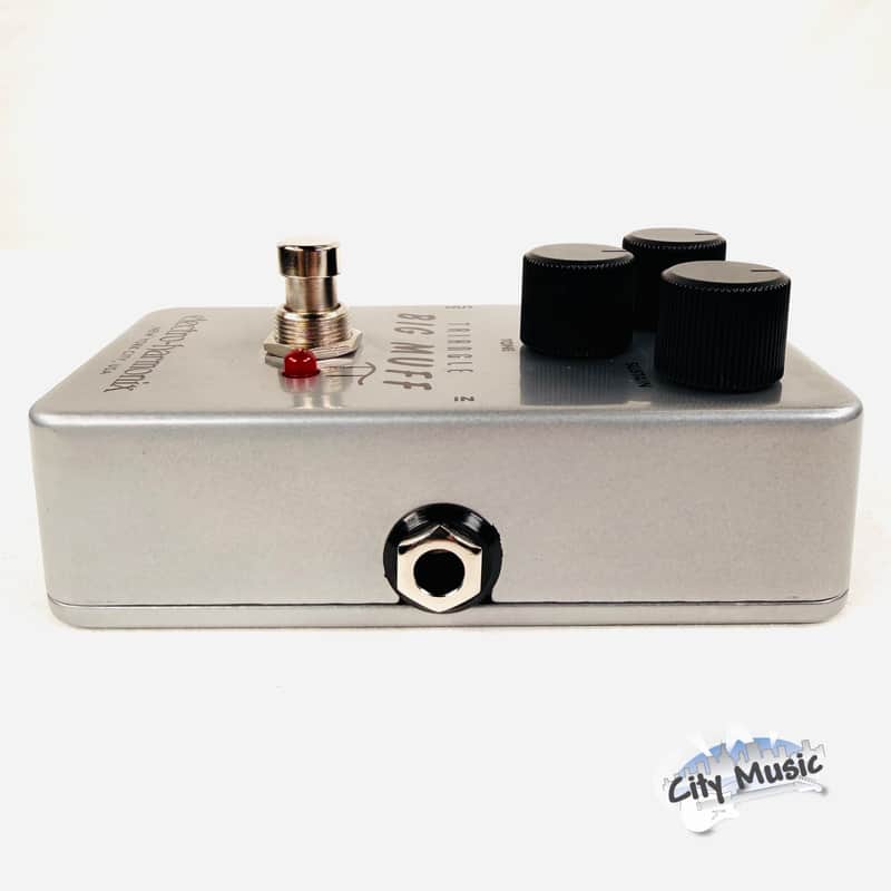 Used Electro-Harmonix EHX Triangle Big Muff Pi Fuzz Distortion Sustainer Guitar Pedal