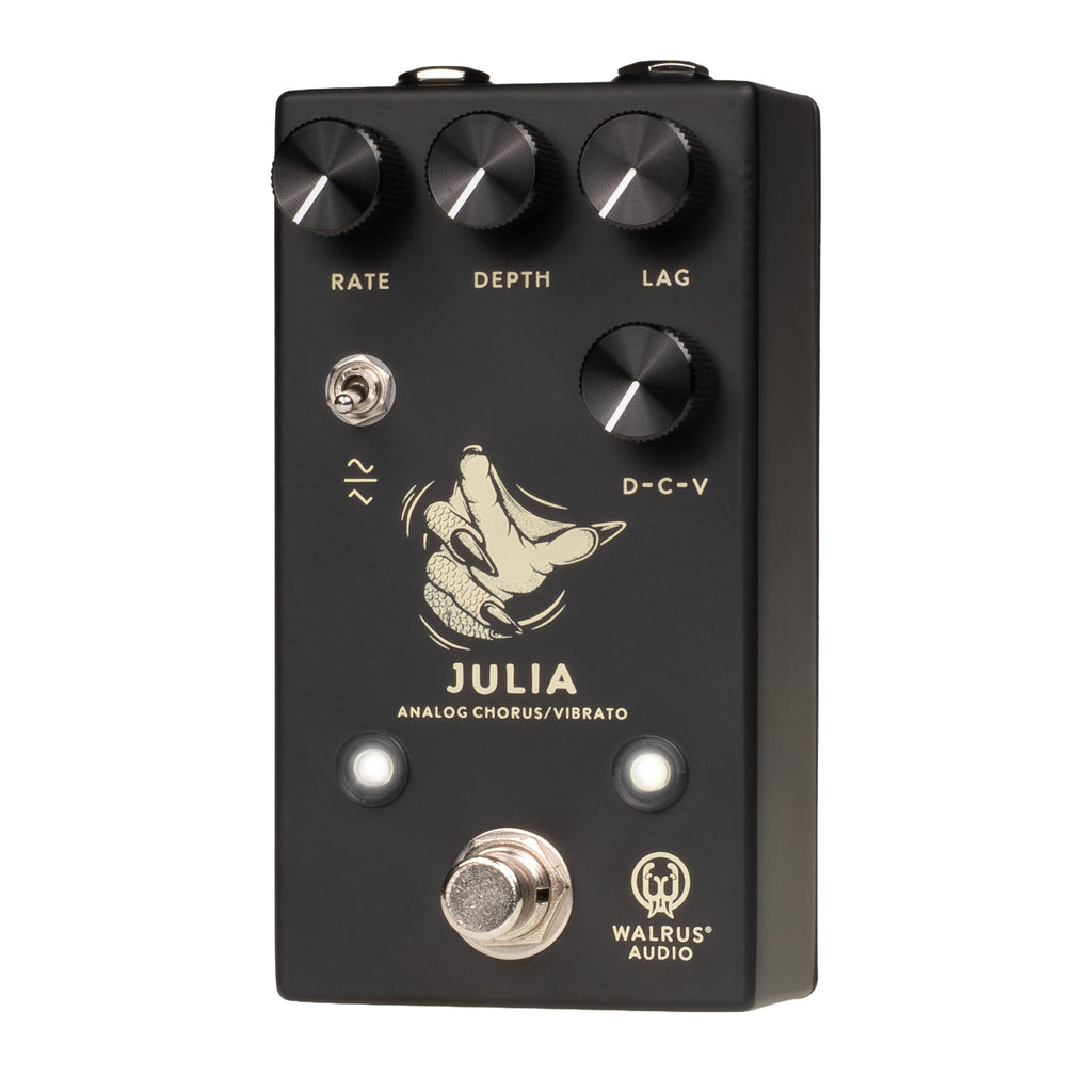 Used Walrus Audio Julia V2 Analog Chorus & Vibrato Black Guitar Effects Pedal