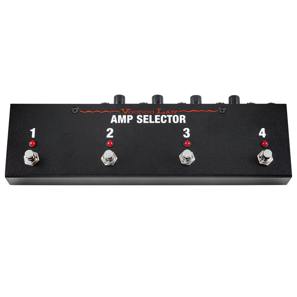 New Voodoo Lab Amp Selector PRO Four Output Programmable Switch/Blend Pedal
