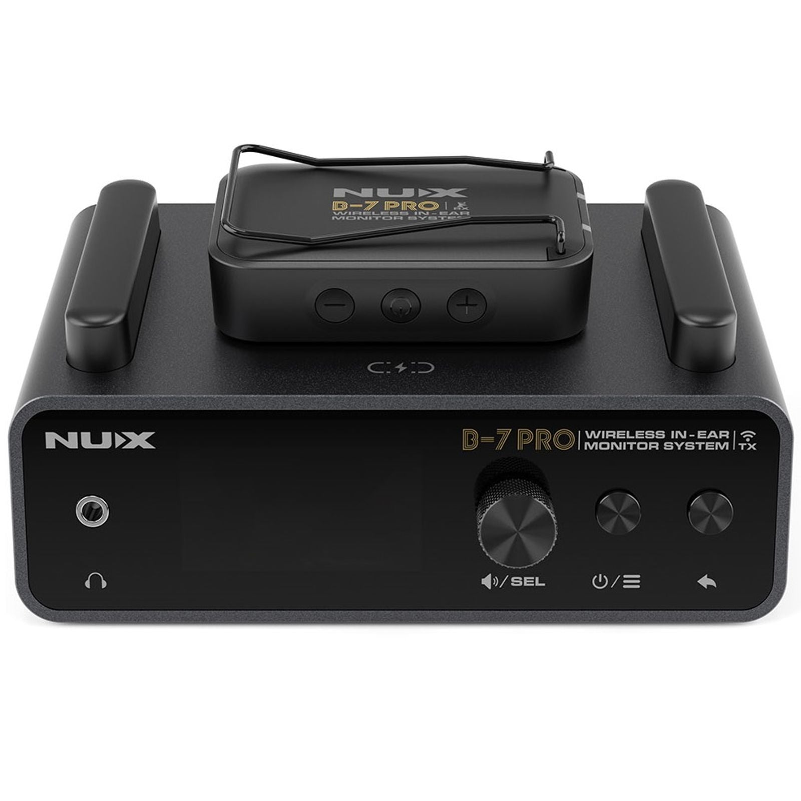 Used NUX B-7 PRO IEM system front panel detail