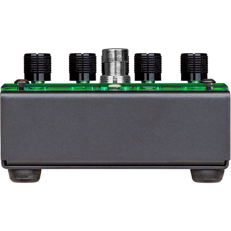 Voodoo Lab Sparkle Drive Mod overdrive pedal — side profile angle