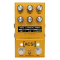 Walrus Audio MAKO MKII ACS1 amp + cab simulator — gold pedal front with OLED screen