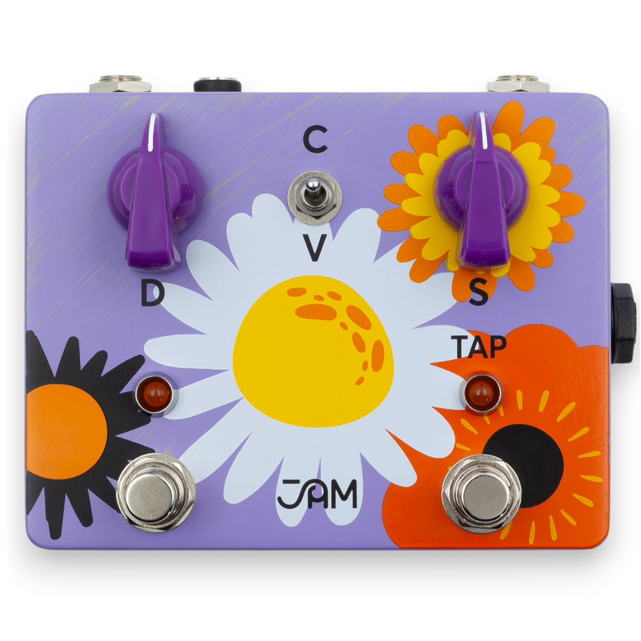JAM Pedals RetroVibe mk.4 univibe pedal - front view