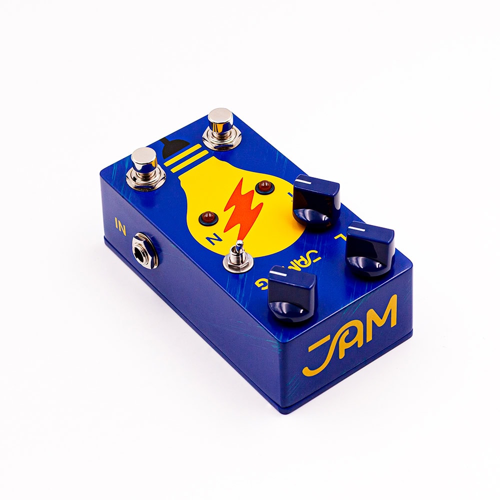 JAM Pedals TubeDreamer mk.2 overdrive pedal — top down view