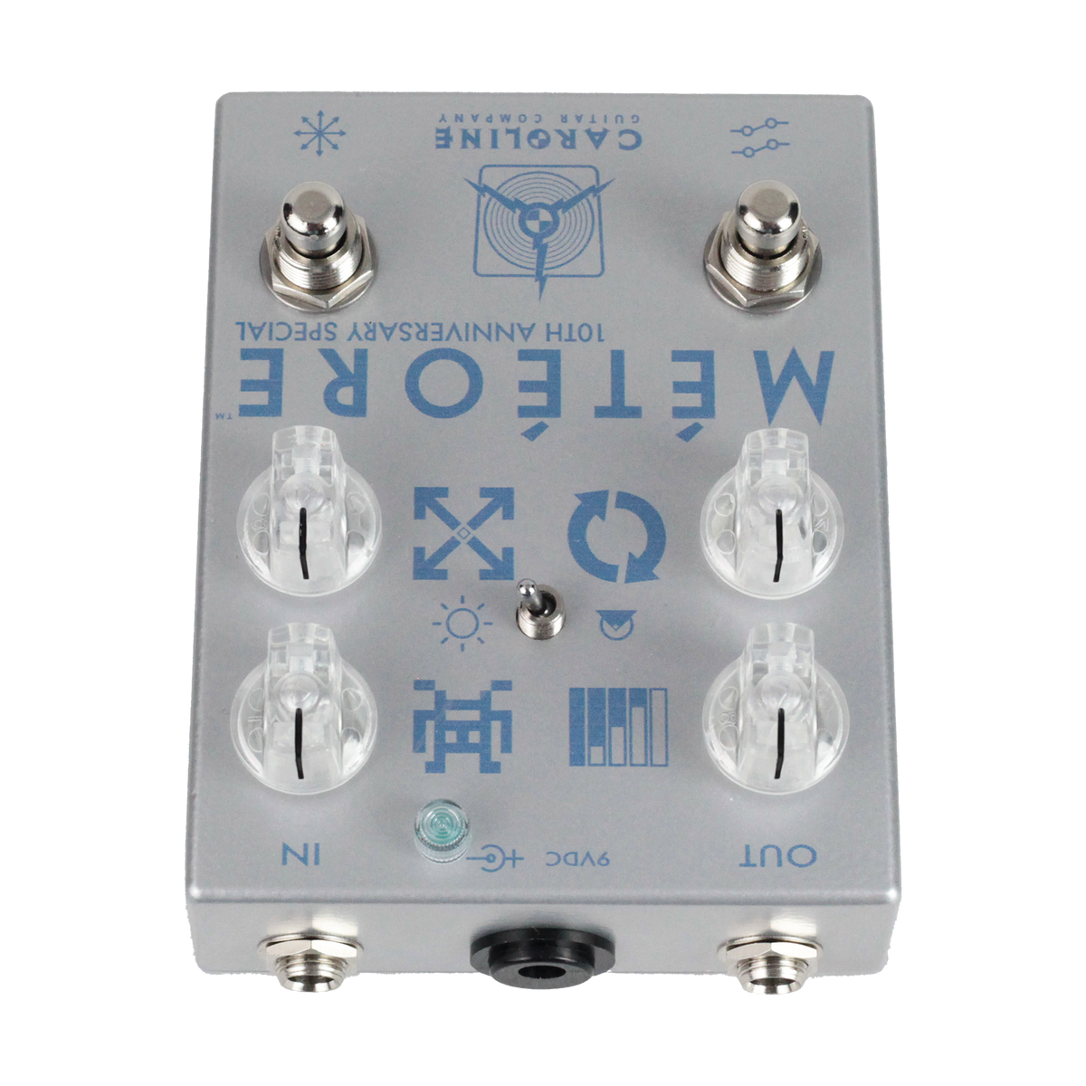 New Caroline Guitar Company Météore 10th Anniversary Lo-fi Reverb Pedal Meteore