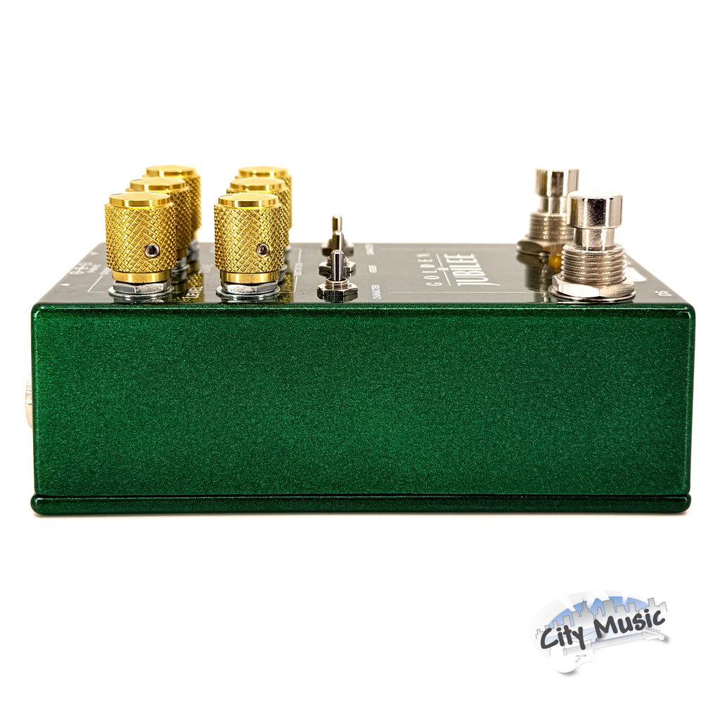 Used Wampler Golden Jubilee Overdrive & Distortion Guitar Effects Pedal ♫