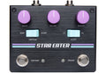 Used Pigtronix Star Eater fuzz pedal — black enclosure top view