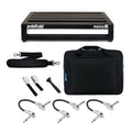 Pedaltrain Novo 18 pedal board with soft case and patch cables bundle