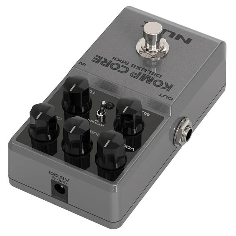 NUX Komp Core Deluxe MKII compressor pedal - side profile