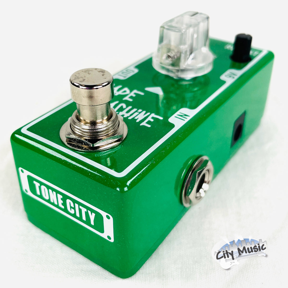 Used Tone City Tape Machine Delay Mini Guitar Effects Pedal ♫