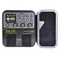 NUX MG-100 modeling guitar processor — top view with expression pedal and TFT display