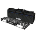 RockBoard Tres 3.3 guitar pedalboard with black gig bag, main view