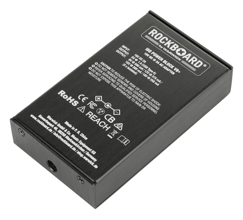 RockBoard ISO Power Block V6+ pedal power supply - USB output detail