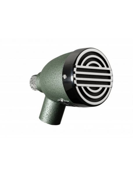 Hohner HB52 Harp Blaster harmonica microphone — green hammertone body with black grille