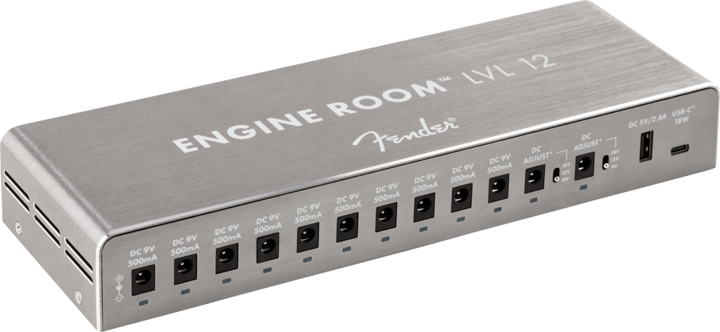 Fender Engine Room LVL12 power supply — output detail view