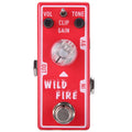 Tone City Wild Fire distortion pedal — red enclosure front