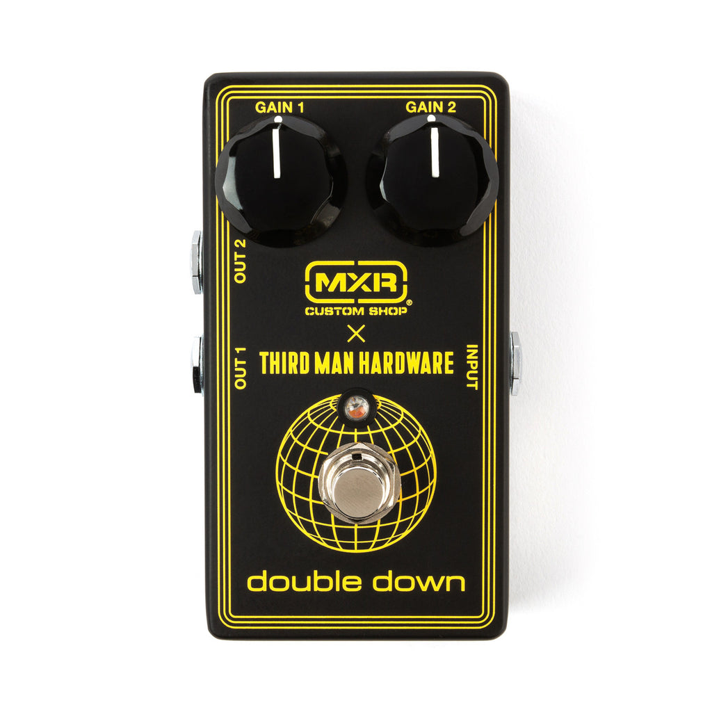 MXR CSP042 Third Man Double Down booster pedal — side jacks view