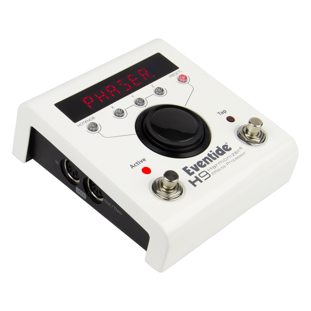 Eventide H9 Max Harmonizer pedal rear panel inputs and outputs