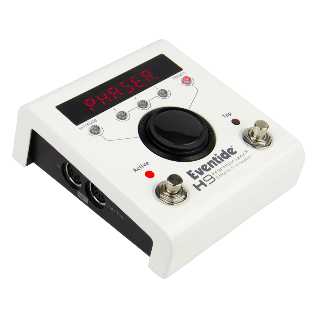 Eventide H9 Max Harmonizer pedal rear panel inputs and outputs